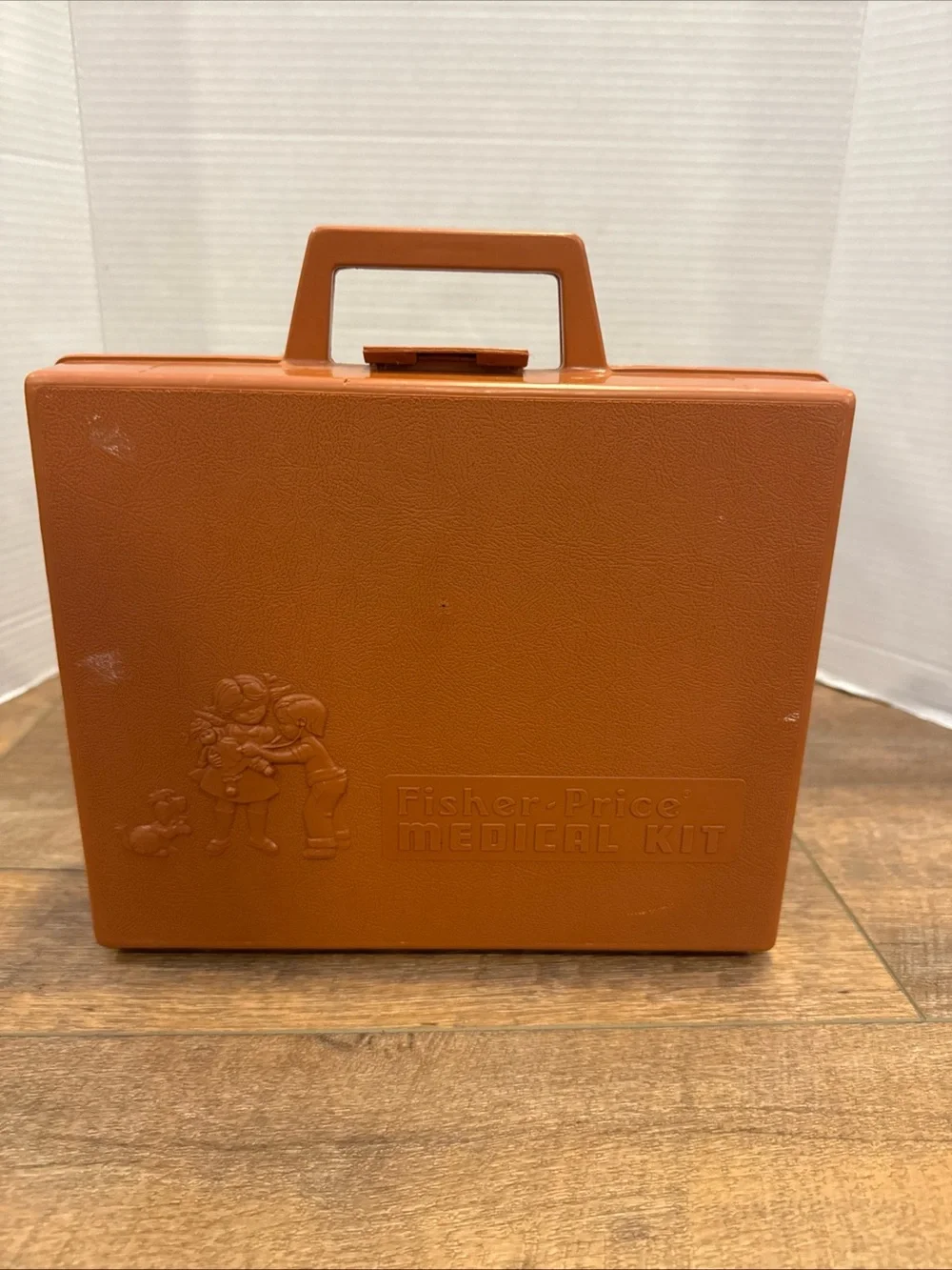 Vintage 1977 Fisher-Price Medical Kit #936 Doctor Nurse Pretend Play Set